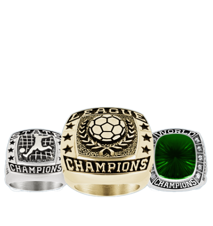 Youth Soccer Championship Rings