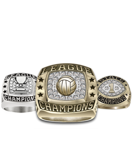 Volleyball Championship Rings