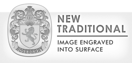 New Traditional - Image is Engraved into Surface.