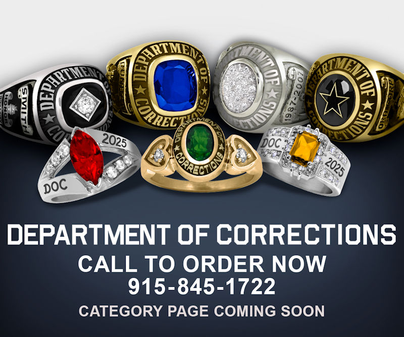Department of Corrections Rings