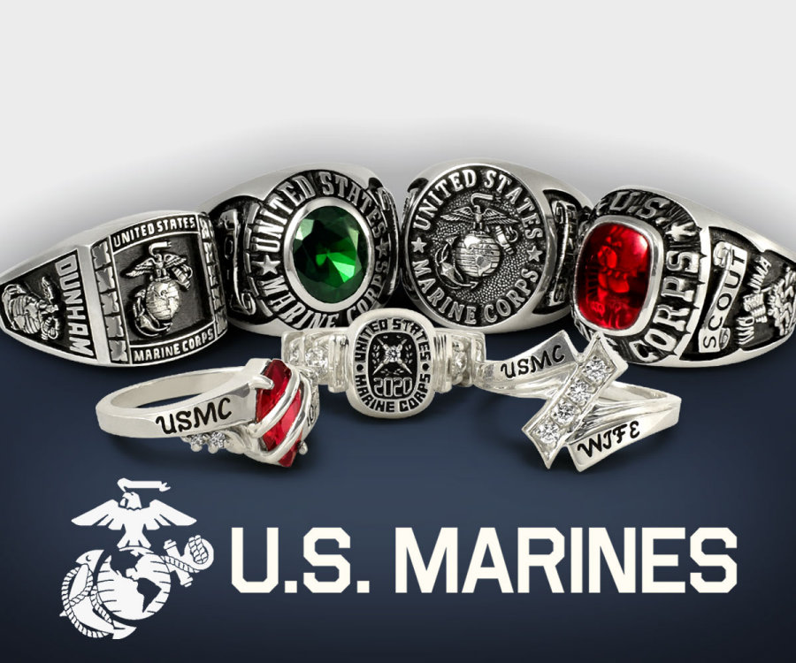 Marine Corps Rings