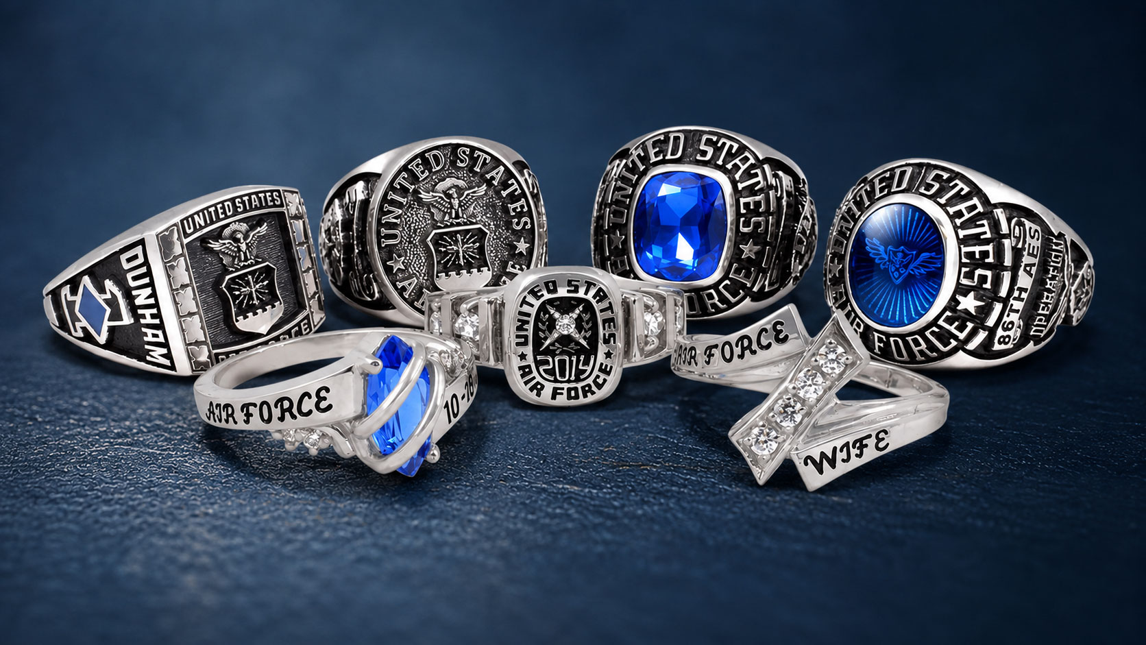 U.S. Air Force Military Rings