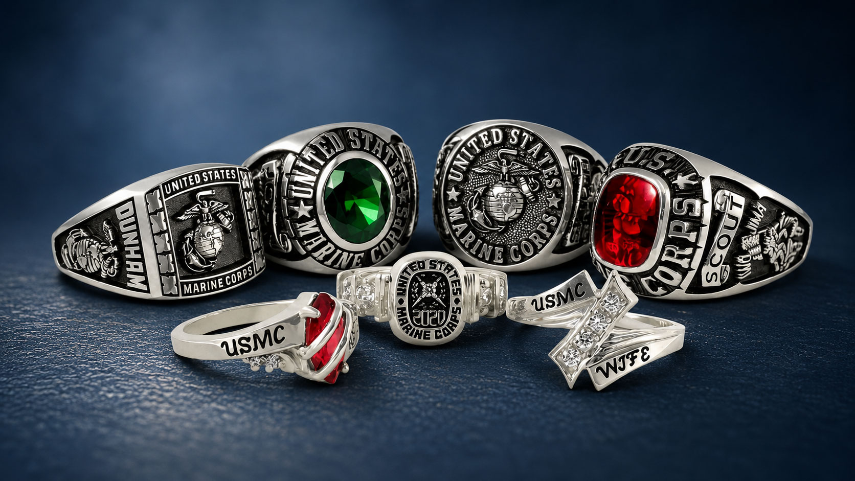 U.S. Marines Military Rings