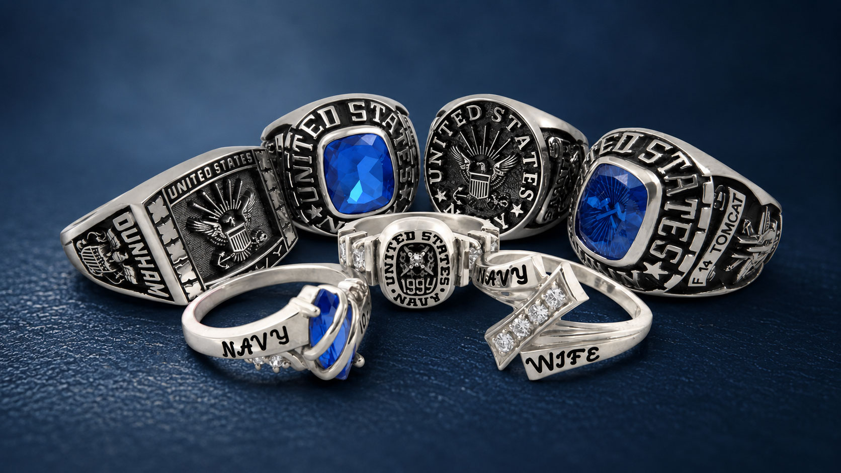 U.S. Navy Military Rings